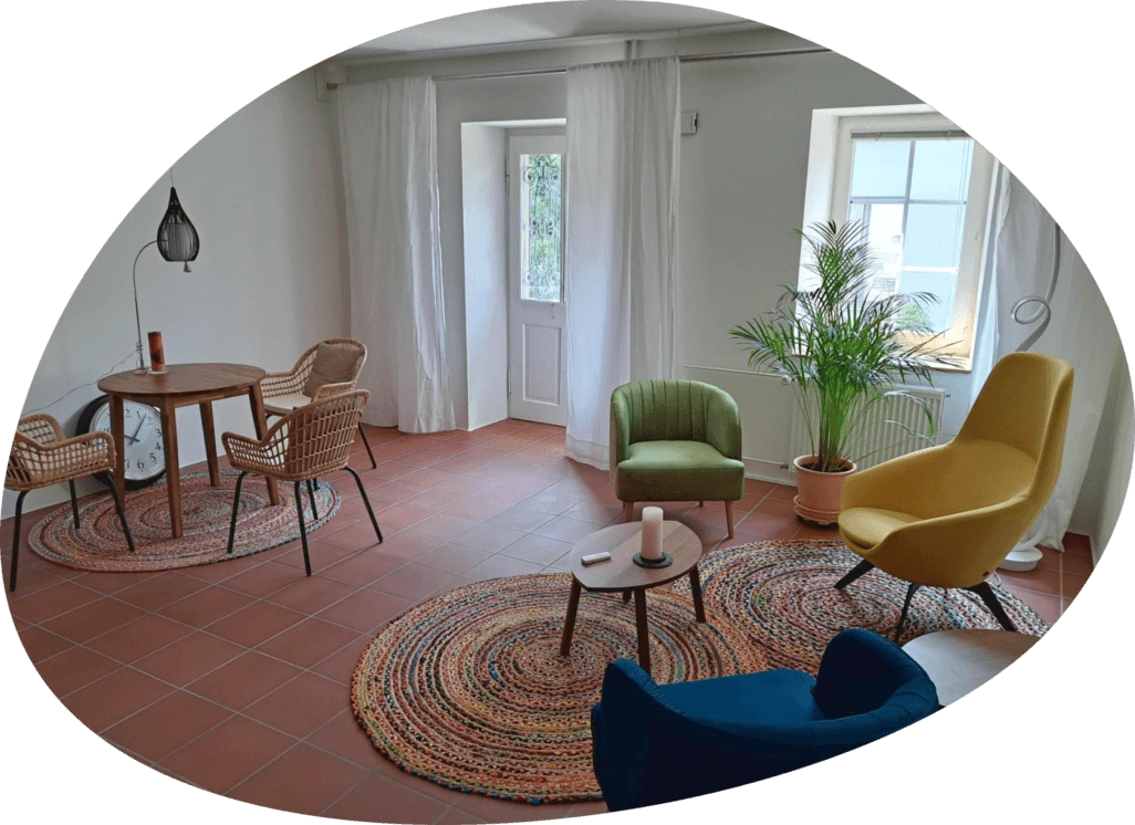 Praxis Herzraum in Binningen für psychologische Beratung, Handanalyse und Energiearbeit